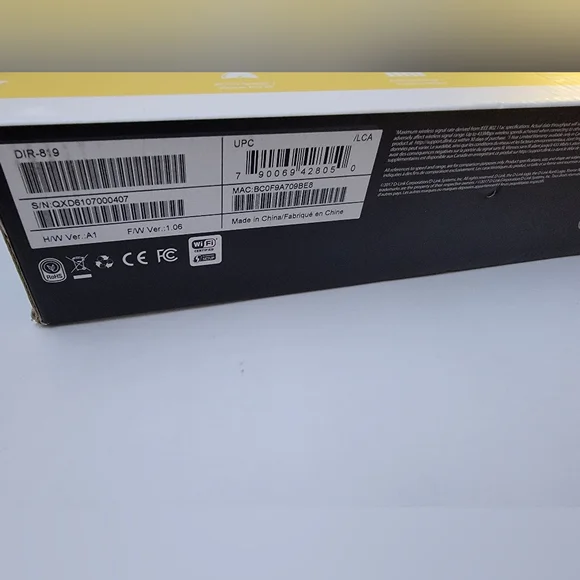 Wireless AC750 Dual Band Router - DIR-819 - Picture 10 of 11